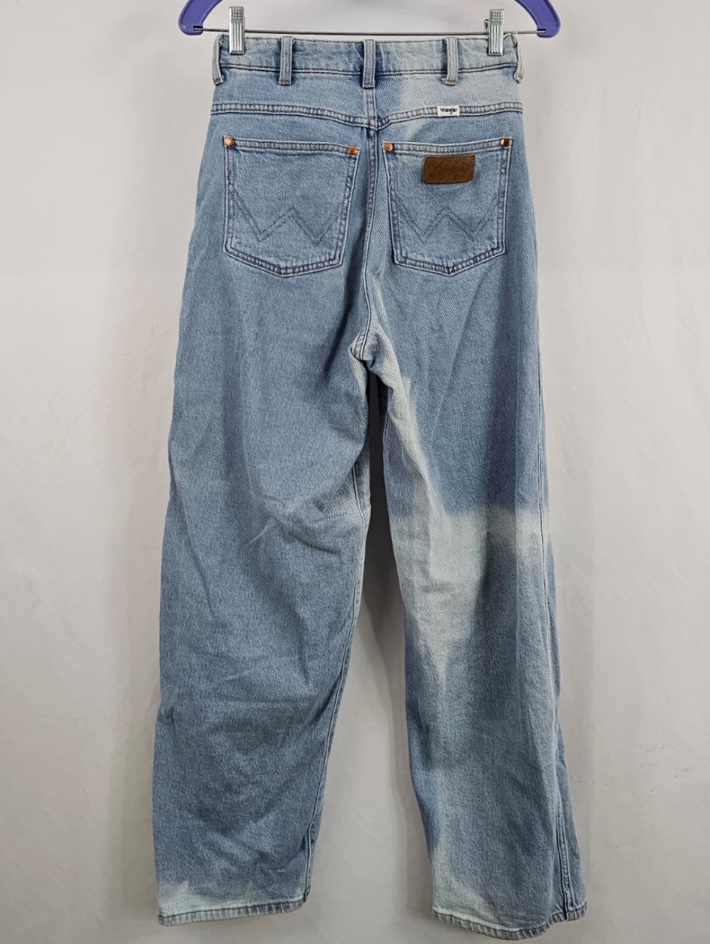 Wrangler Light Blue Wide Leg Jeans